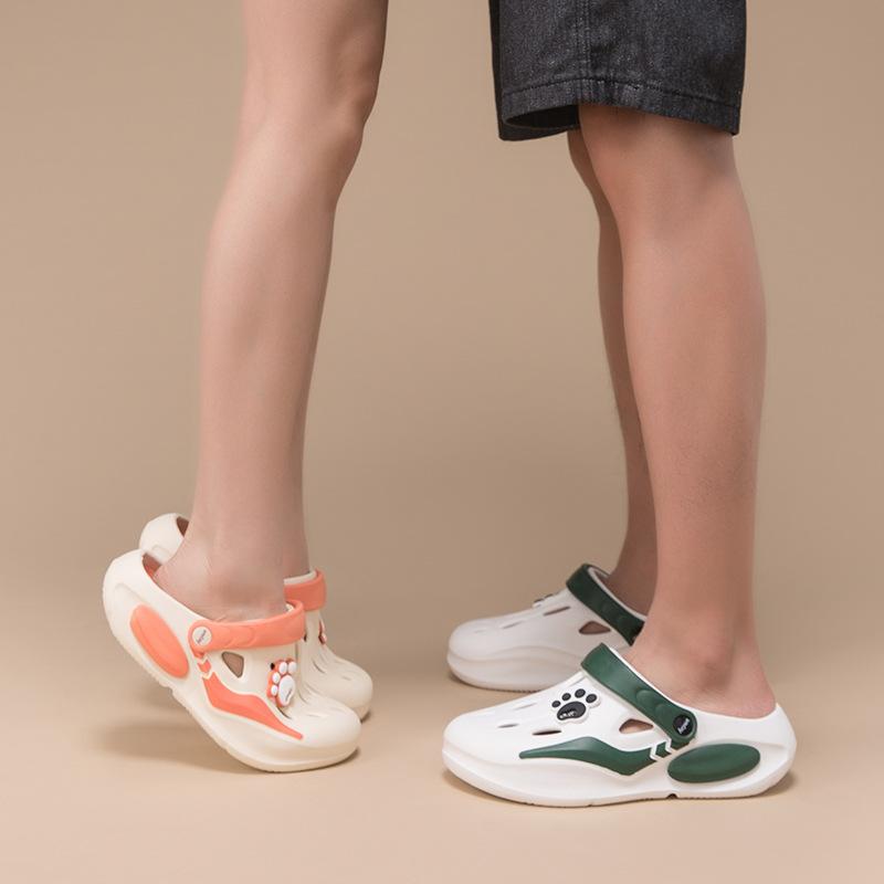 Herr Casual Bekväma Träskor Sommar Andningsbara Halkfria Inomhus Utomhus Strand