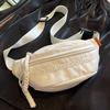 Unisex Canvas Crossbody Bag Able Compact With Multiple Convenient Compartments Suitable For School And Casual Outings