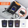 For Lada Car Glasses Clip Sunroof Plate Eyeglasses Clamp Storage Hanger Niva Vesta 4X4 Samara Kalina Largus Priora Granta