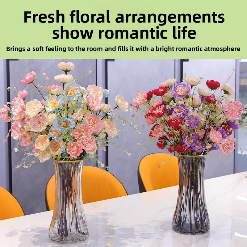 Artificial Flowers, Rhododendrons, Artificial Flowers, Table Bouquets, Home Decoration, Flower Arrangements and Ornaments, Artificial Silk Flowers