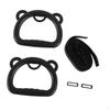 2 Pack Hanging Gymnastic Rings with Straps, Lightweight Accessories for And Office Fitness Exercises
