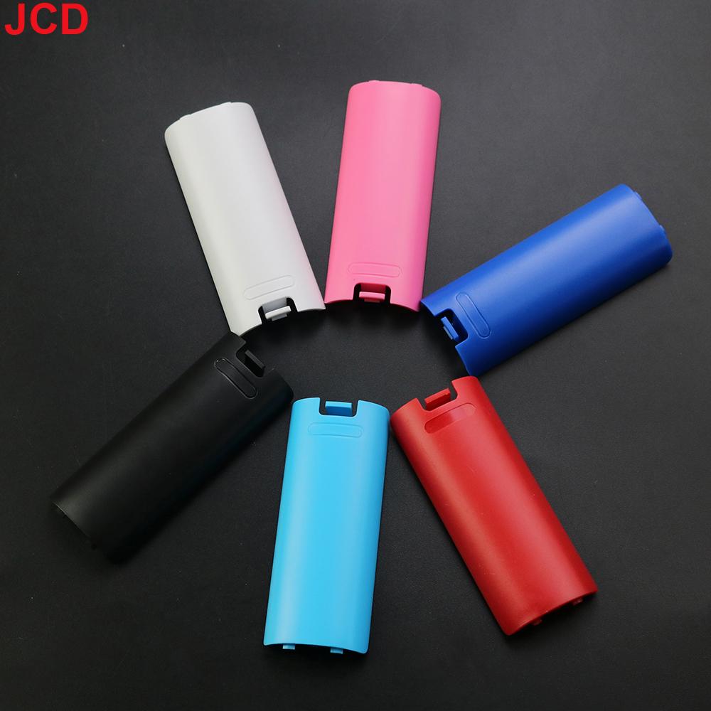 JCD 1pcs Wireless Game Controller Battery Case Back Cover For Wii Remote Gamepad Grip Battery Case Cover