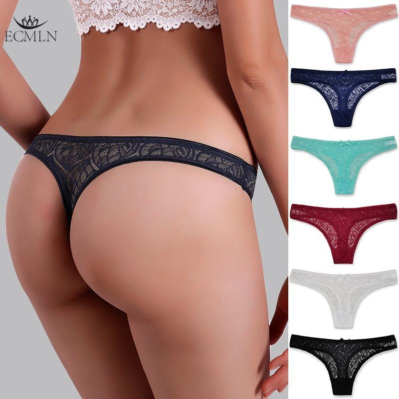 Damen-Slips mit niedriger Taille, Unterwäsche aus Spitze mit Ahornblatt-Aufdruck, ultradünn, nahtlos