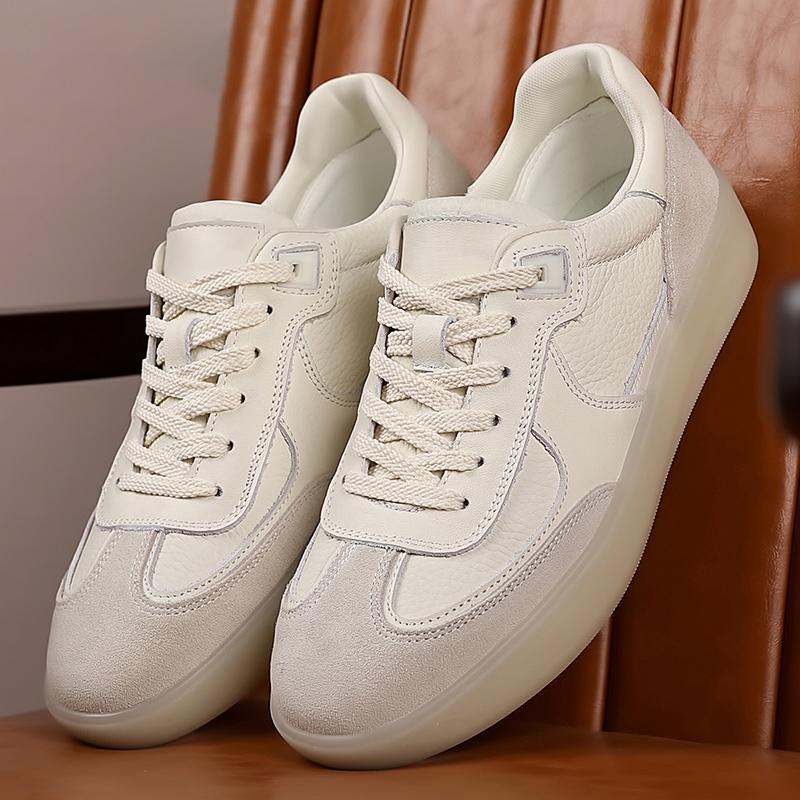 Fashion Genuine Leather Mens Tenis Masculino Quality Casual Shoes Outdoor Sports Sneakers Loafers Luxury Male Business Footwear Trainers