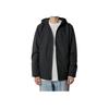 Calvin Klein Minimalist Comfortable Solid Color Hooded Long Sleeve Jacket Men Jackets Black 81BP527-001