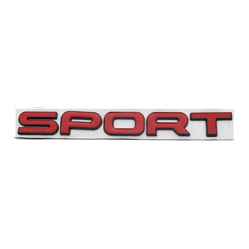 3D Metal Letters SPORT Logo Car Rear Boot Trunk Emblem Badge Sticker Decal