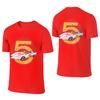 Mach 5 Distressed Vitage American Style Reversible Tshirt Minimalist Street Style Home Comfort Unisexs Tshirts