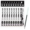 Zebra TapliClip Black Ballpoint Pen SK-0.4 Refills, 10-Pack, B-RSK04-BK