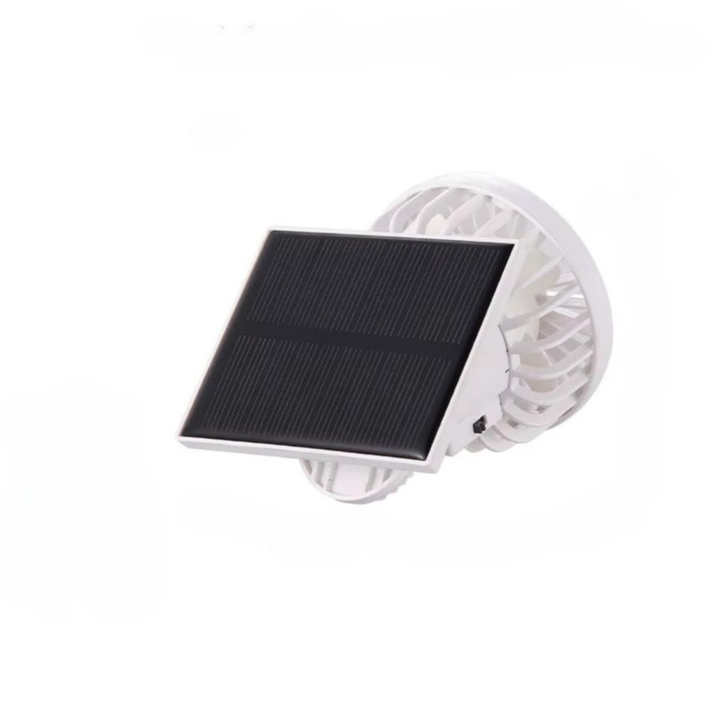 Solar Powered Hat Clip Fan USB Rechargeable Personal Fan Summer Cap Clip Cooler Fan