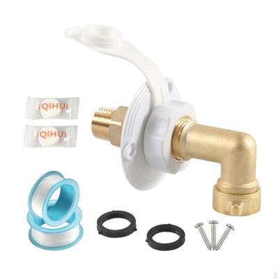 Adaptador de Entrada de Agua de Latón para RVs y Barcos