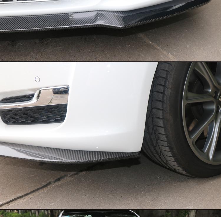 Carbon Fiber Front Lip Spoiler for 2017-2019 Jaguar XJL