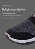 Men's Breathable Mesh Slip-On Running & Hiking Shoes - Summer Lightweight Design