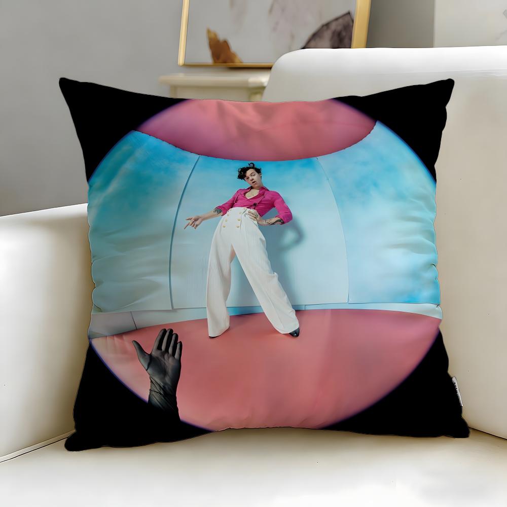 Federa Cuscino Artista Musicale Harry Styles Morbida e Facile da Lavare – Versatile Per Divano, Letto, Viaggio E Ufficio
