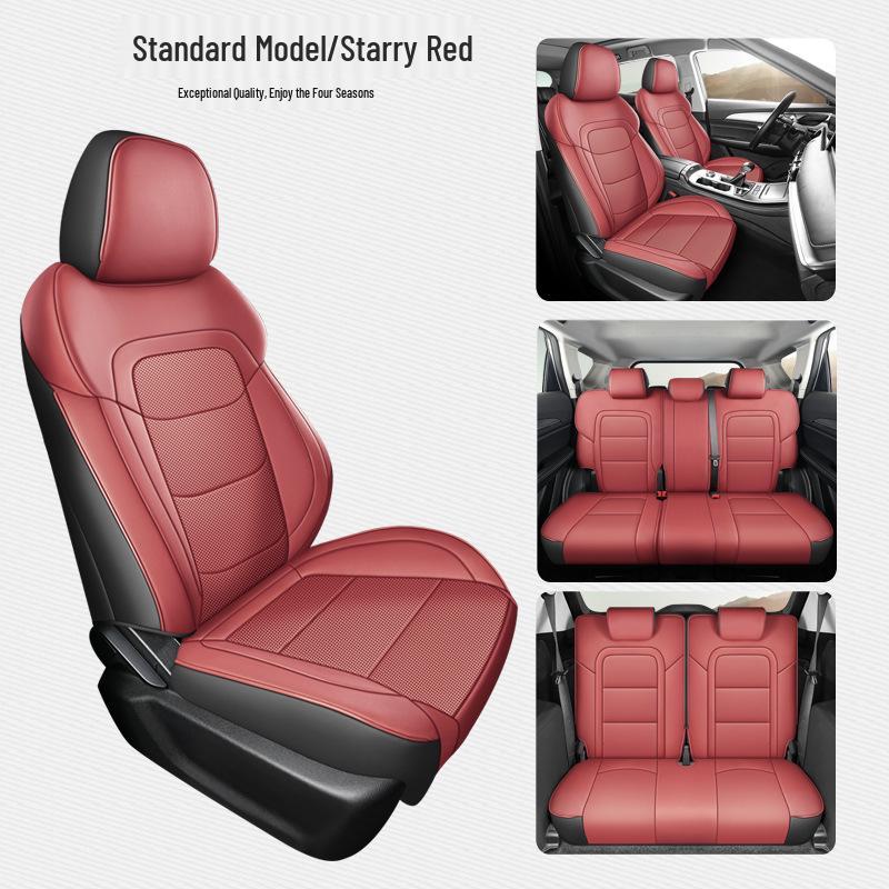 Jetour X70 7-Seater Full Leather Car Seat Cushion - All-Season, Universal Fit