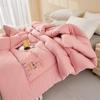 Class A Thickened Soy Fiber Quilt for All Seasons: Winter, Spring & Autumn, Air Conditioning & Parent-Child Use