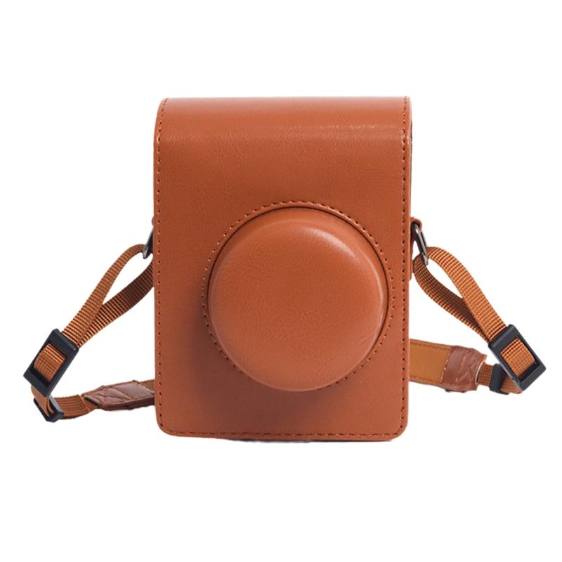 

Stylish PU Leather Camera Bag for Automat Camera Case Shoulder Bag with Soft AntiScratch Lining for Travel Photography 1