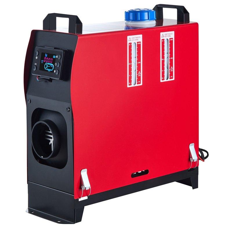 5KW Diesel Air Heater All In One 12V Diesel Parking Heater Silencer 5000W Diesel Heater Remote Control With LCD Switch For RV