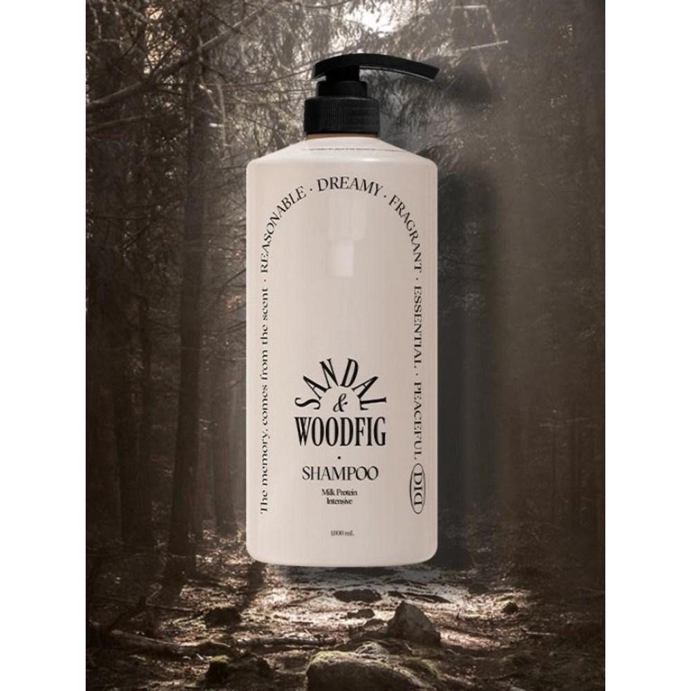 Odded Milk Protein Intensive Shampoo Sandalwood Pig Fragrance, 1L, 1ea