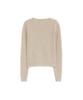 SUNBURNPROJECT Easy Basic Round Neck Cardigan, Beige