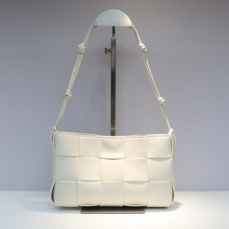 

Новая Кассетная Ручная Плетеная Сумка для Маджонга с Узловой Веревкой Ручная Маленькая Квадратная Женская Настоящая Кожа Одноплечевая Подмышечная 24cm