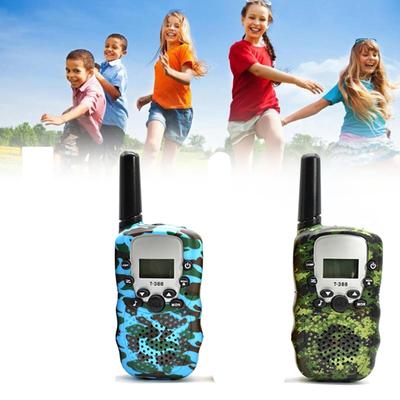 Kids Walkie Talkie 2 Way Radio Upgraded Camouflage Toys For Kids Indoor Outdoor Activities