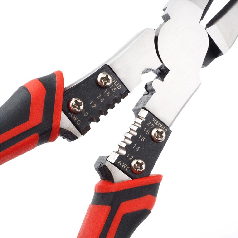 Professional Multifunction Pliers Stripper Crimper Cable Wire Cutter Nipper Jewelry Tools Diagonal