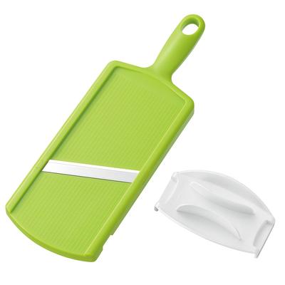 Shimomura Kogyo Full Veggie Smile Cabbage Slicer Made In 265 X 90 X 35mm FVS-641, Tsubame-Sanjo, Niigata, Green,