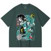 230 g/m² 100% Baumwolle Saint Seiya V8 Shiryu Druck Unisex Schweres Baumwoll-T-Shirt