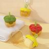 Fruit Shaped Lint Roller Portable Reusable Hair Remover Washable Sticky