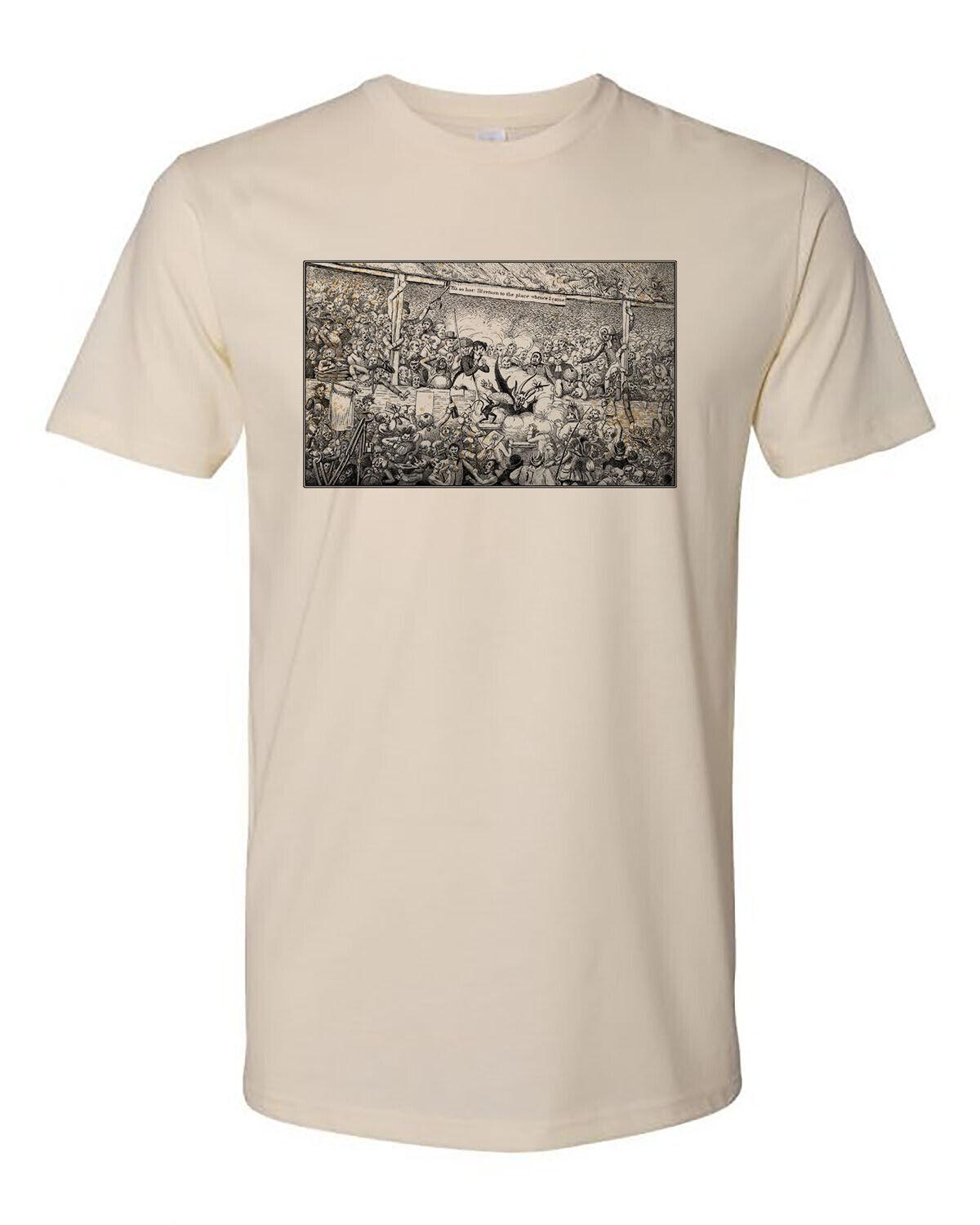 Коттедж Cult Clothing Футболка 100% Хлопок Готика Ведьма Оккультизм Викторианский Дьявол S