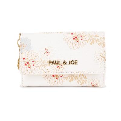 Paul Joe Accesories Card Chrysanthemum Floral Business Card Commuter Pass Case & Case, Print, PJA-W973, Women's, Print, Wallet, Holder,