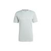adidas T Shirts Men's Gray Crew Neck Moderate Straight Fit IM1110