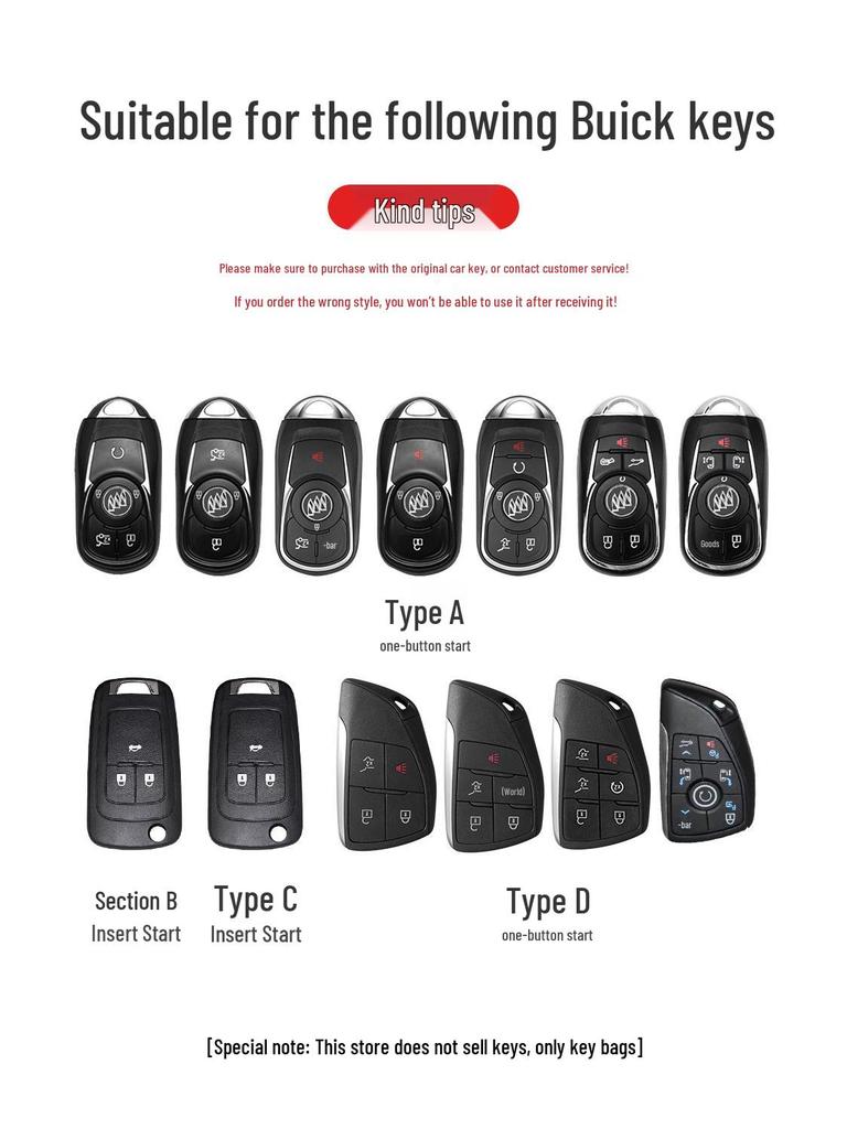 Buick Encore & Regal Key Case/Cover