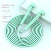 Fitness Equipment Jump Rope Wear Resistant Soft Bead Bamboo Jump Rope Speed Skipping Rope