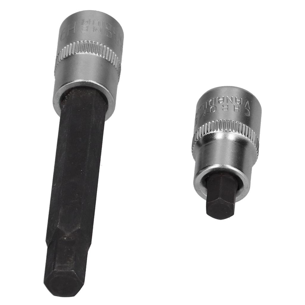 2 Stück Sechskant Bremszangen-Nuss 3/8 Zoll Antrieb Lang Kurz Werkzeug Ersatz für Mercedes