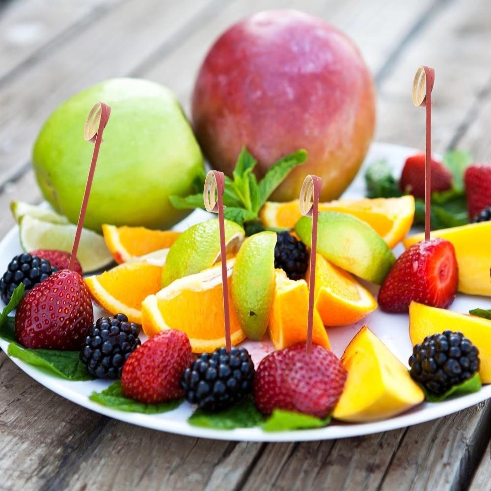 Disposable Fruit Forks Picks Fruit Skewers High Quality Cocktail Toothpick  Cocktail Party