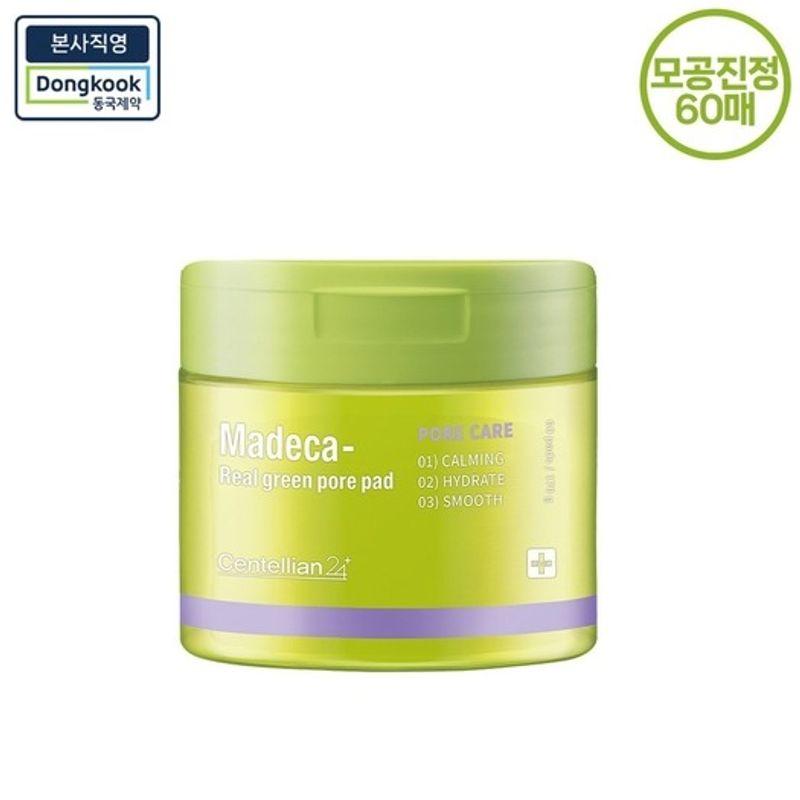 

centellian24 [60 Soothing Pads] Madeca Real Green Pore Pads 60 Sheets / Pore Soothing Pads FREE