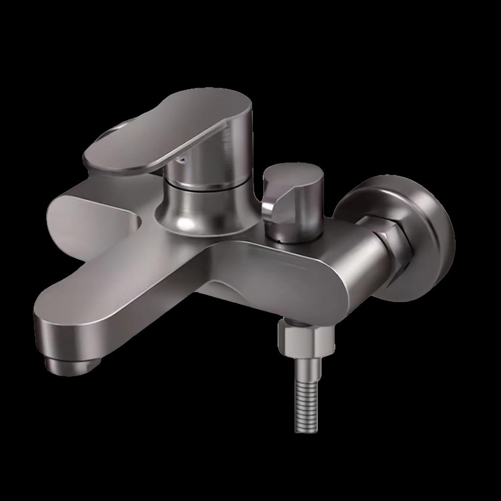 Bathroom Shower Faucet Hot and Cold Water Mixer Tap Household Multifunctional Shower Faucet with Accessory Set