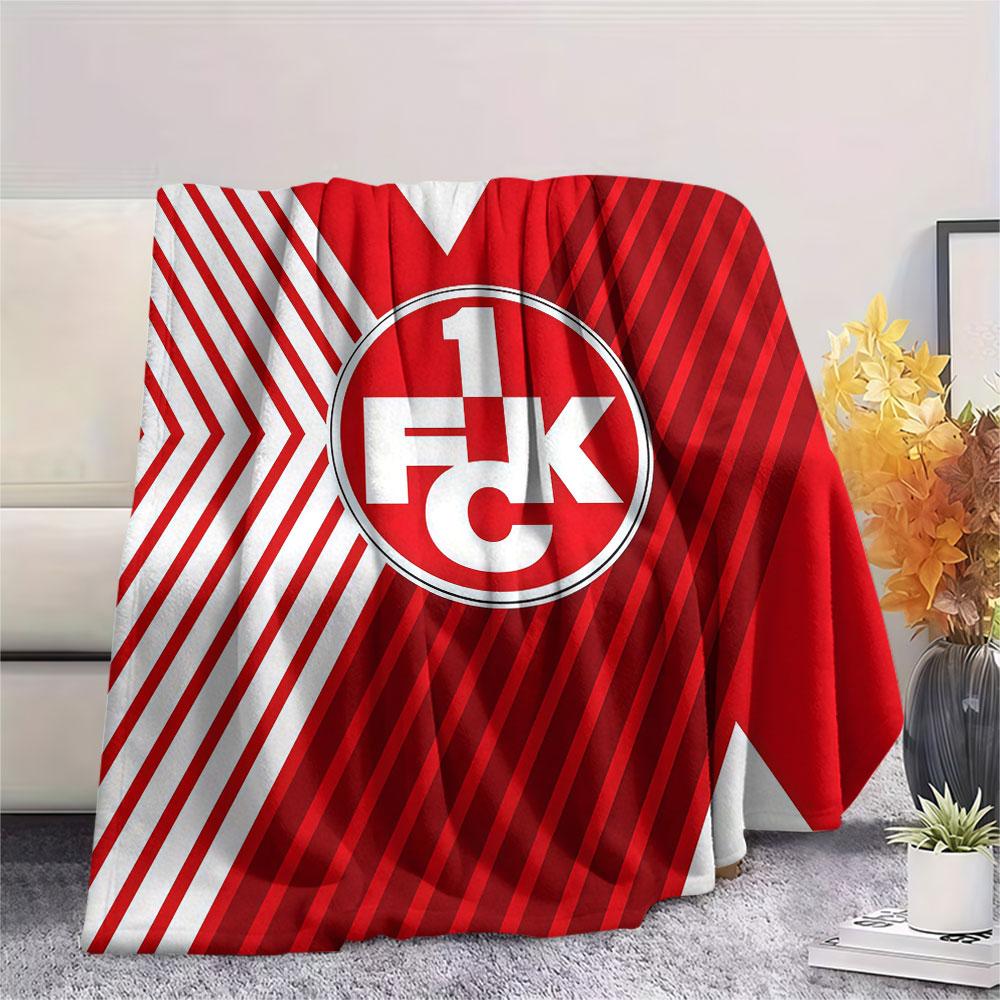 Coperta con poster di Kaiserslautern, Alta qualità, Confortevole per tutte le stagioni, Decorazione per la casa, Calore e Comfort