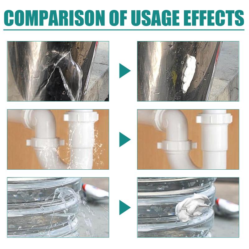 120ml Leak-Proof Glue Sealant Gel Underwater Super Strong Bonding Sealant for Planks Ceramic Glass Plastic Marble Metal