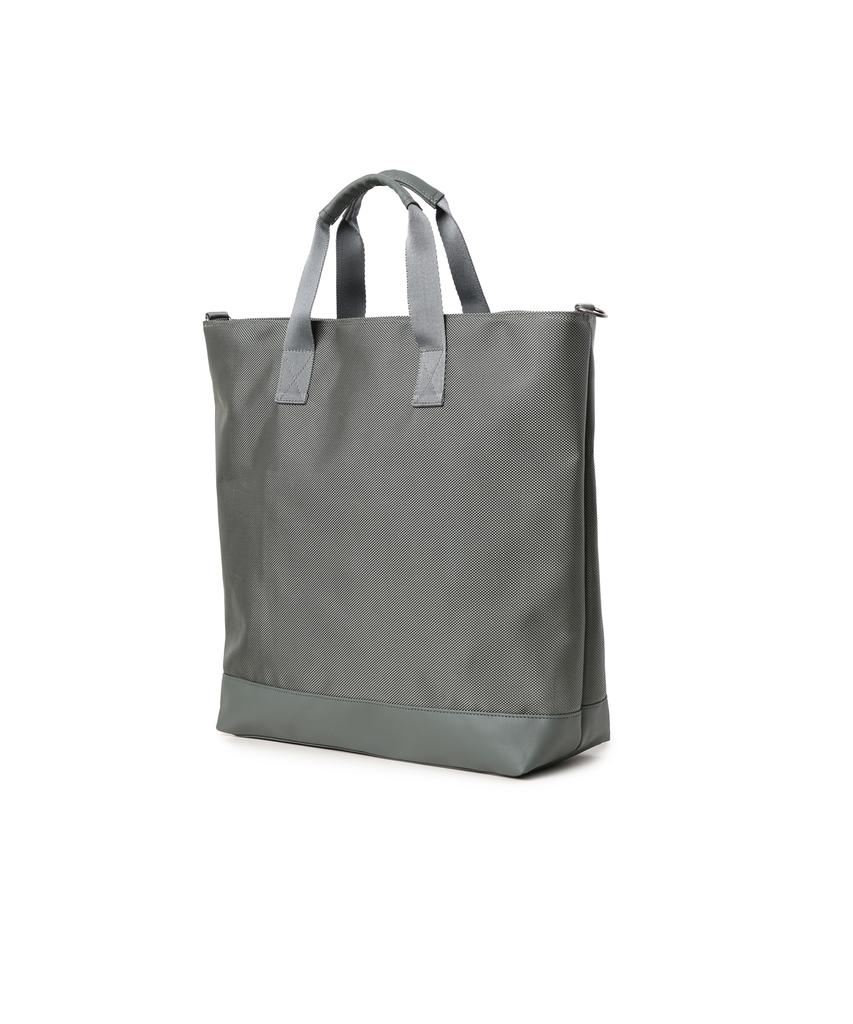 Jenner Coated Nylon Tote Bag [Grey]