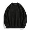 Spring and Autumn Sweatshirt Men's Suede O-Neck Baggy Men Sweatshirts Casual Long Sleeve Male Tops