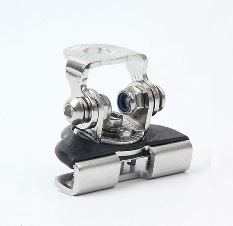 2 Pcs Metal Car 4X4 A Pillar Hood Mount Bracket Clamp Holder For LED Light