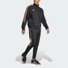 Adidas House Of Tiro Nations Pack Track Jacket With Striped Print And Zip-Up Stand Collar Men Jacket Black IW8866