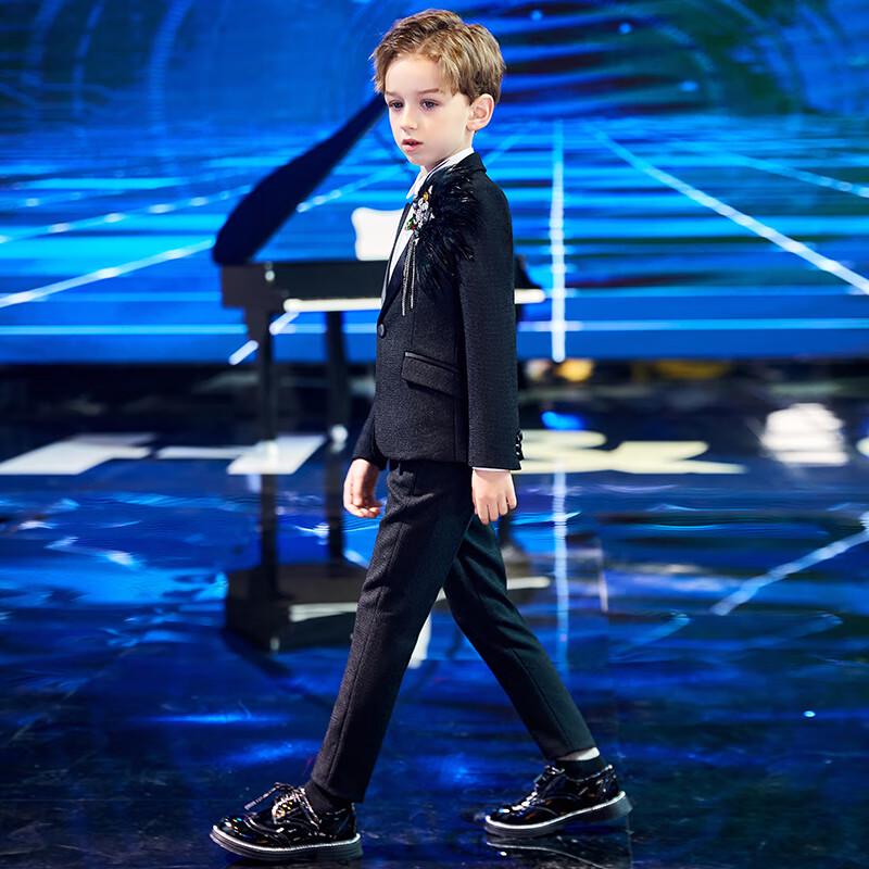 Lomon Boy's Formal Suit Set