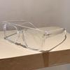 Simple Retro Thick Frame Square Anti-Blue Light Flat Glasses Trendy Unique Glasses Frame