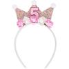 Kids' 2-6Y Flower Crown Hairband Sparkle Girl's Headbands Cute Princess Hair Band  Hair Accessory