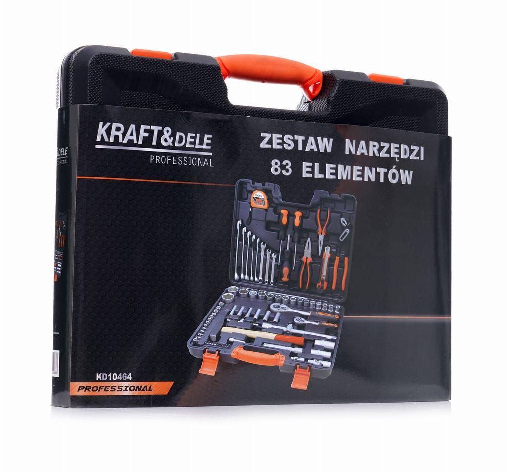 Zestaw narzędzi 83el. KD10464
