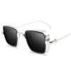 Vintage Steampunk Sunglasses Men  Retro Metal Square Eyewear Trendy  Sun Glasses Shades For Women Lunette De Soleil