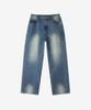 ESN Brush Wide Denim Pants V28_Washed Blue